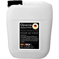 Glicerina 99.5% grado farmacéutico- vegetal puro- glicerina glicerol líquido transparente Botella de 5L (contenido 6kg)